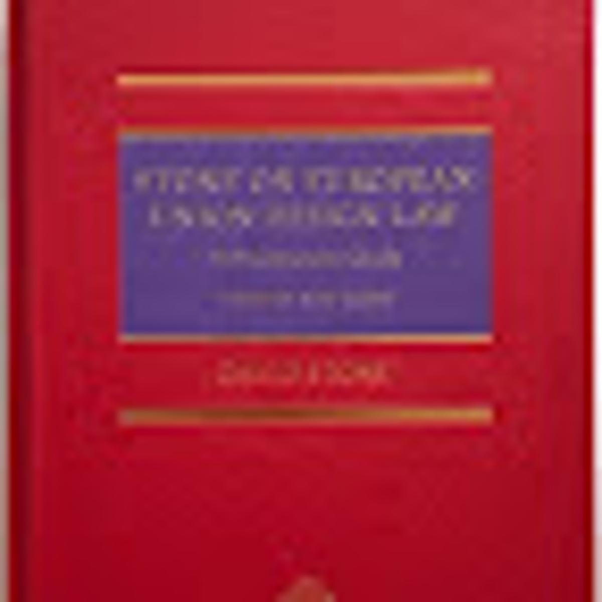 [Book Review] Stone on European Union Design Law: A Practitioners’ Guide