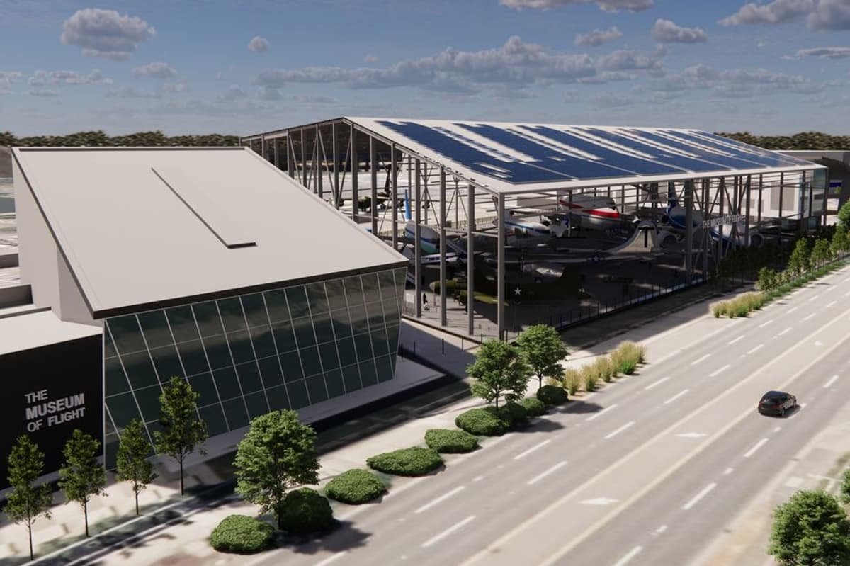 Seattle's Museum of Flight Installing 3-Acre Rooftop Solar Array