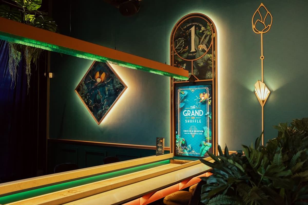 Shuffly Impresses with Shuffleboard-Centered Hospitality Concept at The Grand Shuffle
