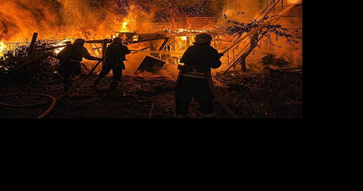 Another Russian Oil Facility Burns After Zelenskyy Touts Ukraine’s Drone Reach