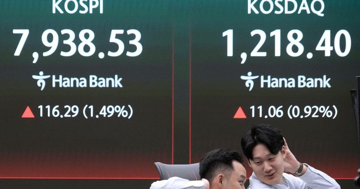 Asian Shares Trade Mixed After Wall Street Rally Despite Iran War Worries