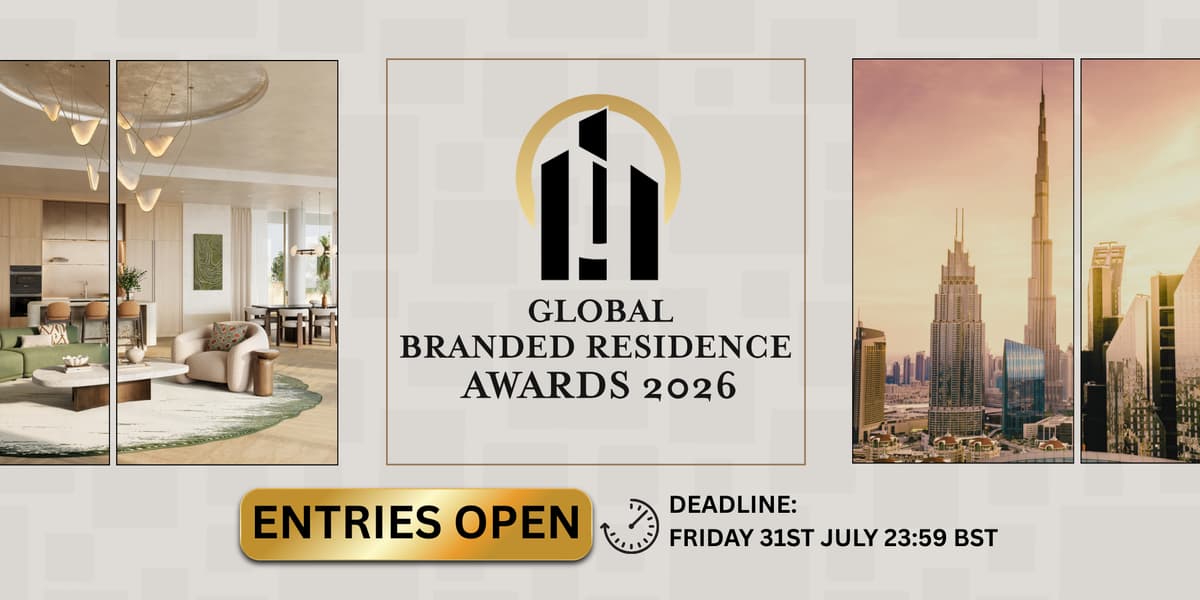 Entries Open for the Global Branded Residence Awards