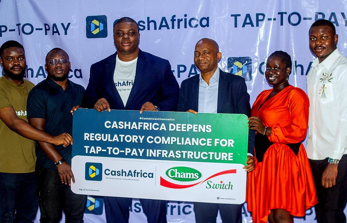 CashAfrica Taps ChamsSwitch to Fix Tap-to-Pay Compliance Gap