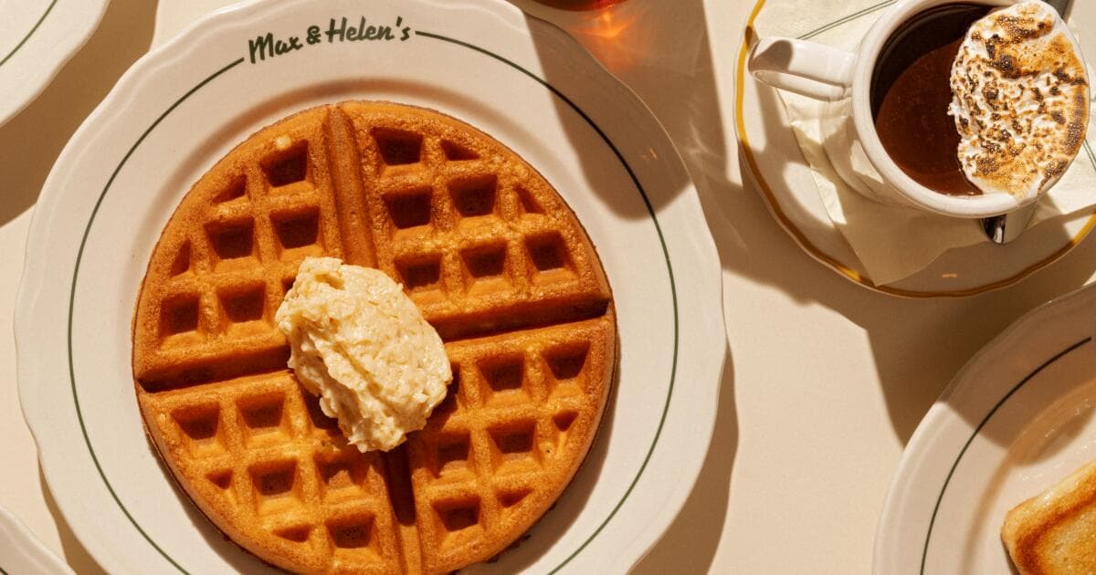 Can Max & Helen's Ever Be a Laidback Diner? Do We Care when the Waffle Is so Good?