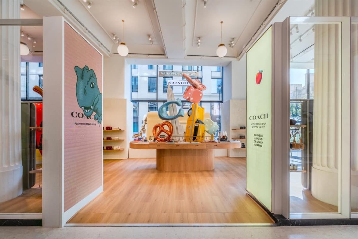 Coach Partners Selfridges with Playground Experience