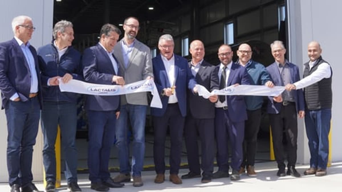 Lactalis Canada Opens $16.4M Milk Receiving Bay at Ontario Facility