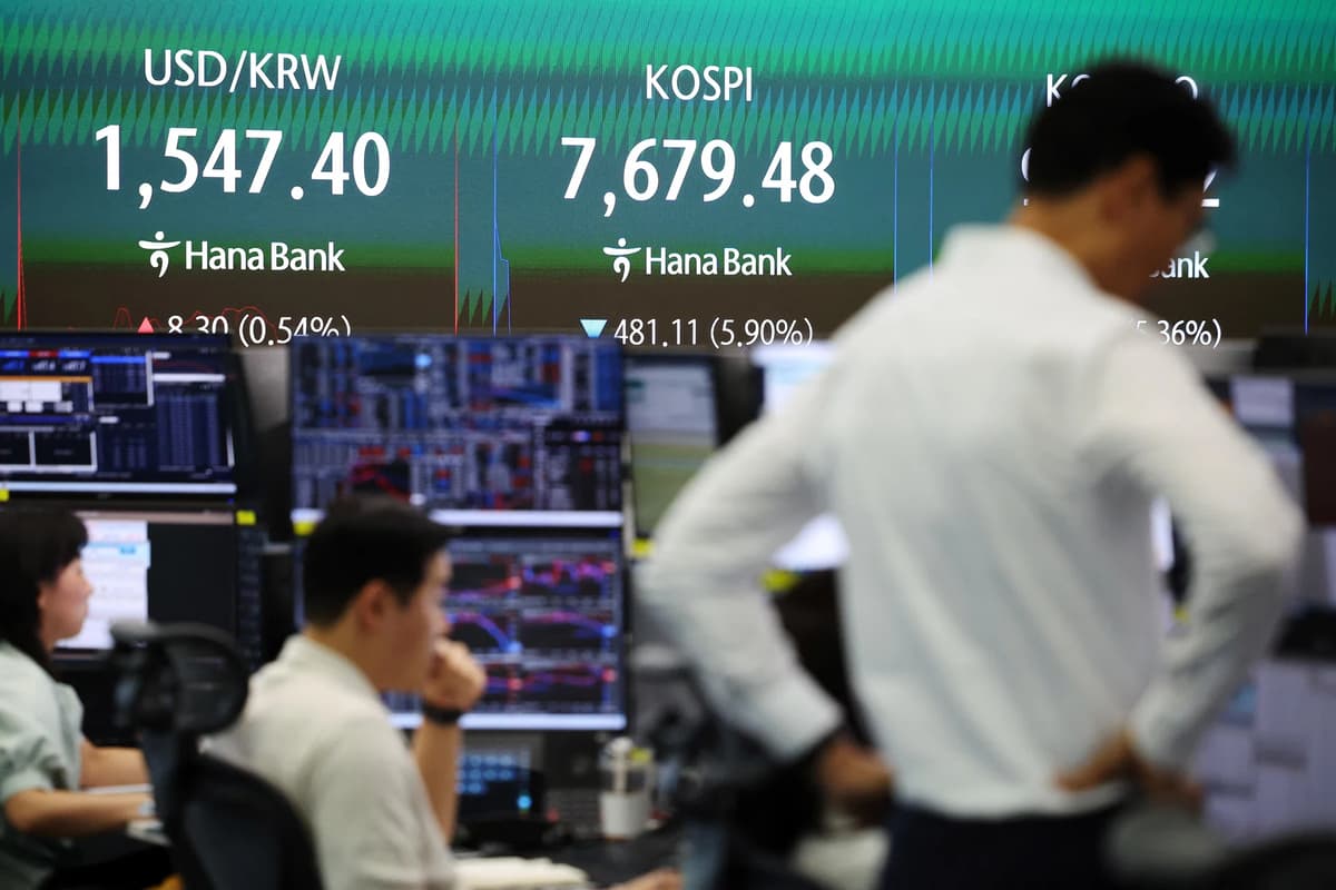 South Korean Shares Post Worst Week Since March on US Tech Selloff