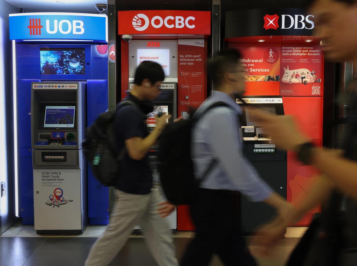 DBS, OCBC, UOB, Nets to Expand ATM, Cash Access Network After Years of Rationalisation