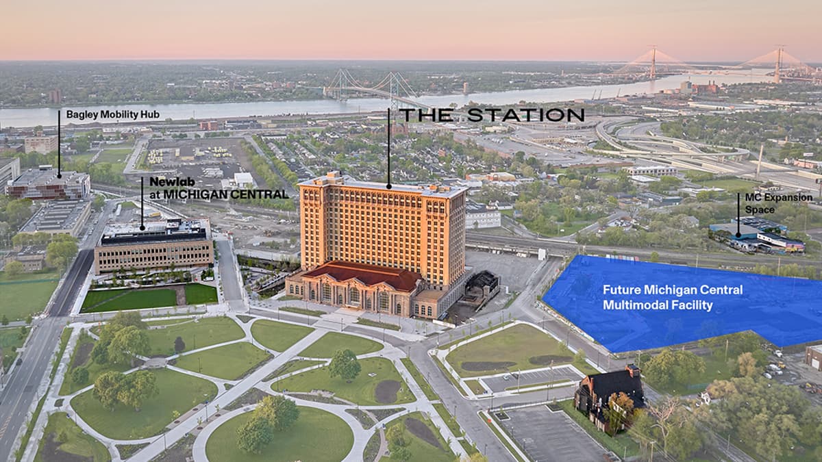 New Amtrak Station Could Helm Detroit Intermodal Facility