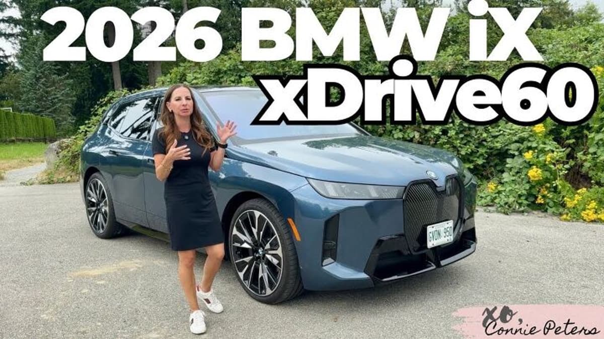 Connie Peters Drives The Improved 2026 BMW iX xDrive60