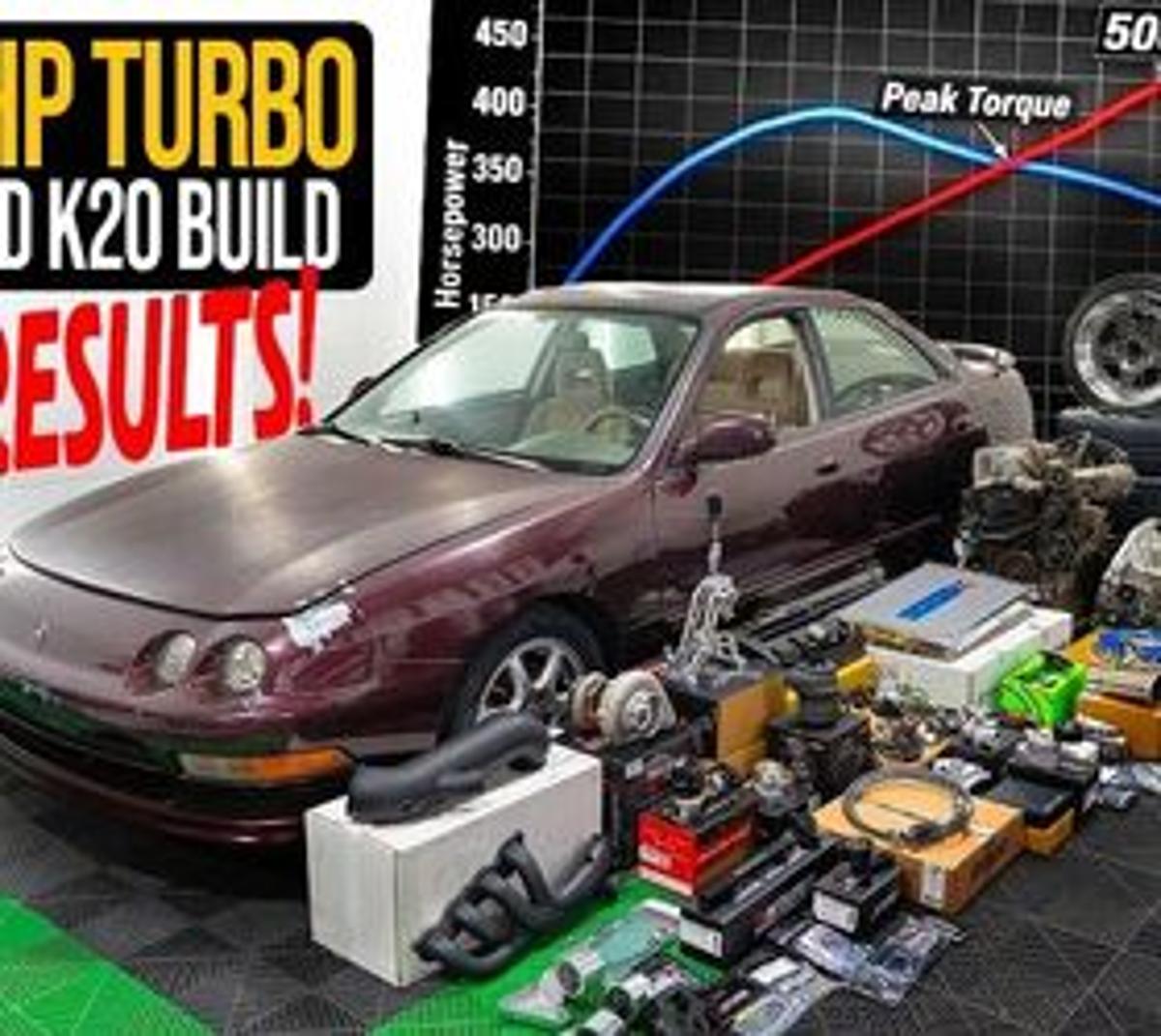 Neglected Integra GS-R K-Swap Build - Dyno Finale