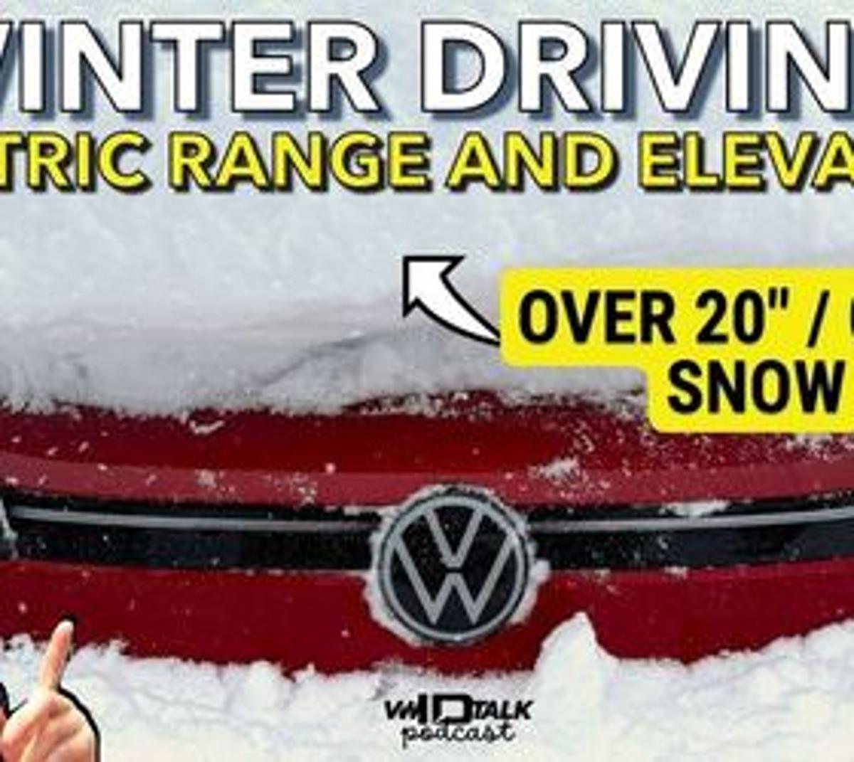 Winter EV Driving: Range and Elevation Lessons From A 20"+ Snow Storm