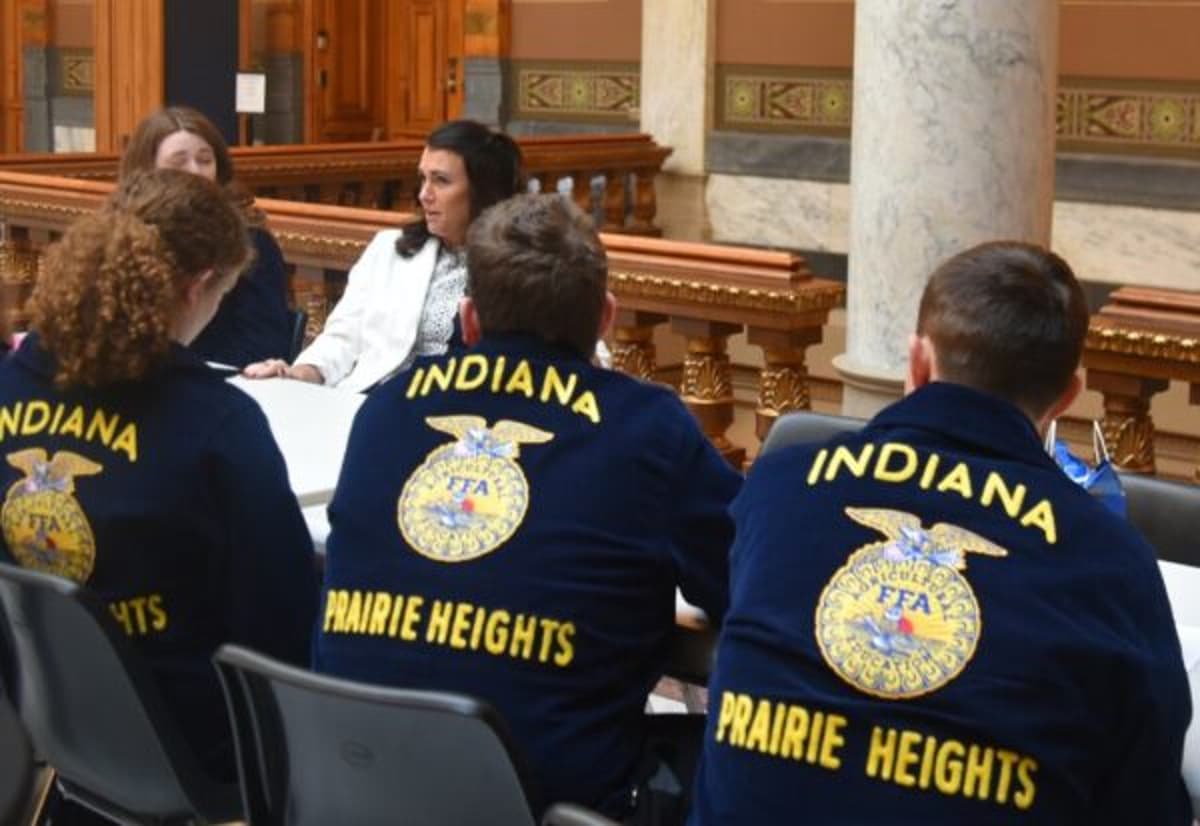 Grant Funding From Lilly Endowment Supports Growth of the Indiana FFA Organization