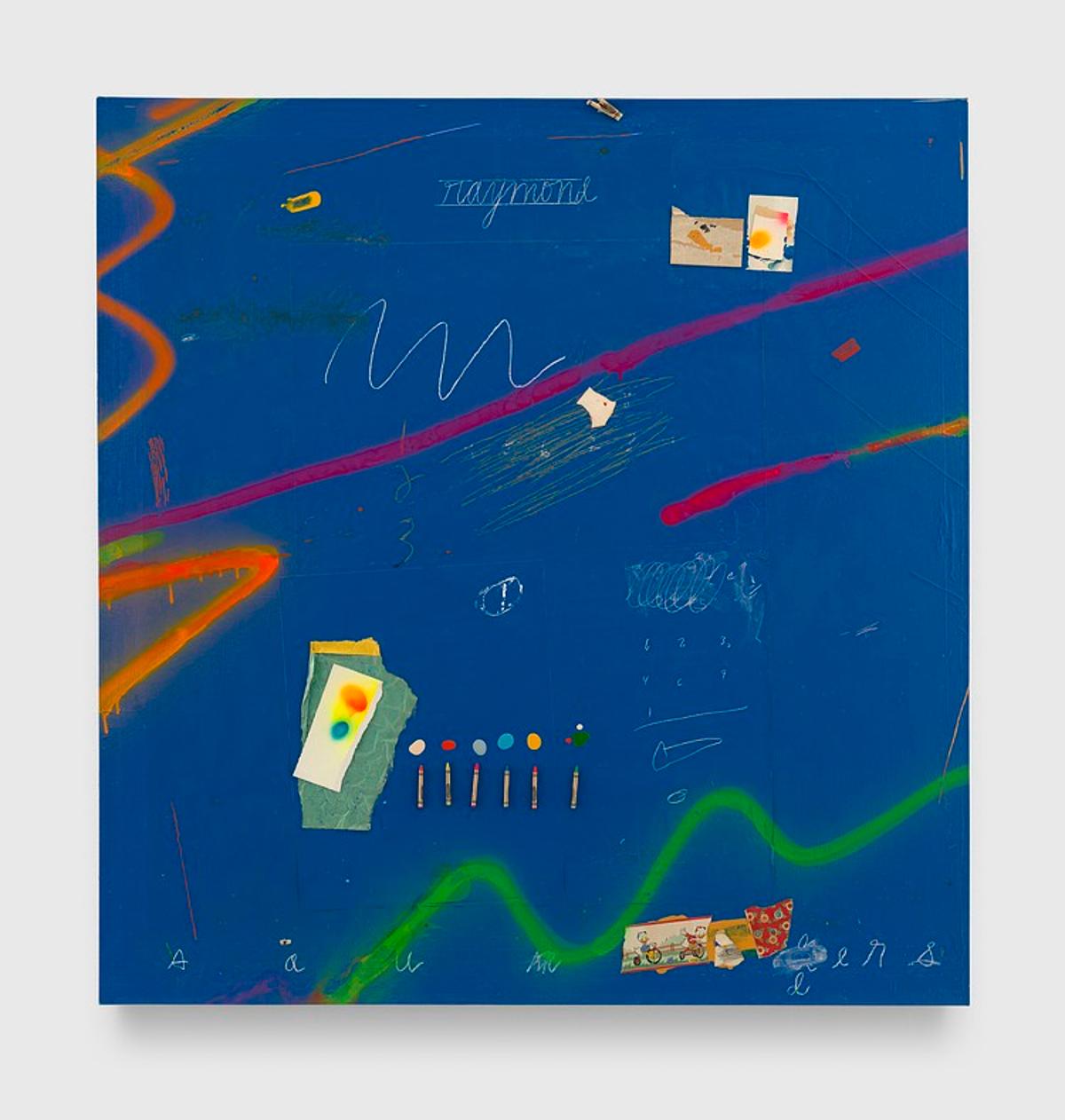 Raymond Saunders at David Zwirner