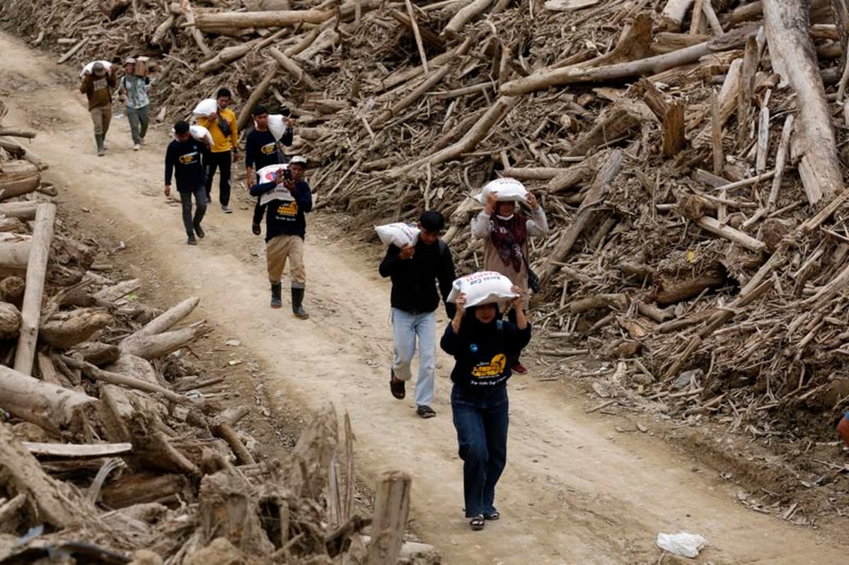Indonesia's Sumatra Flood Victims File Lawsuit as Reconstruction Work Stalls