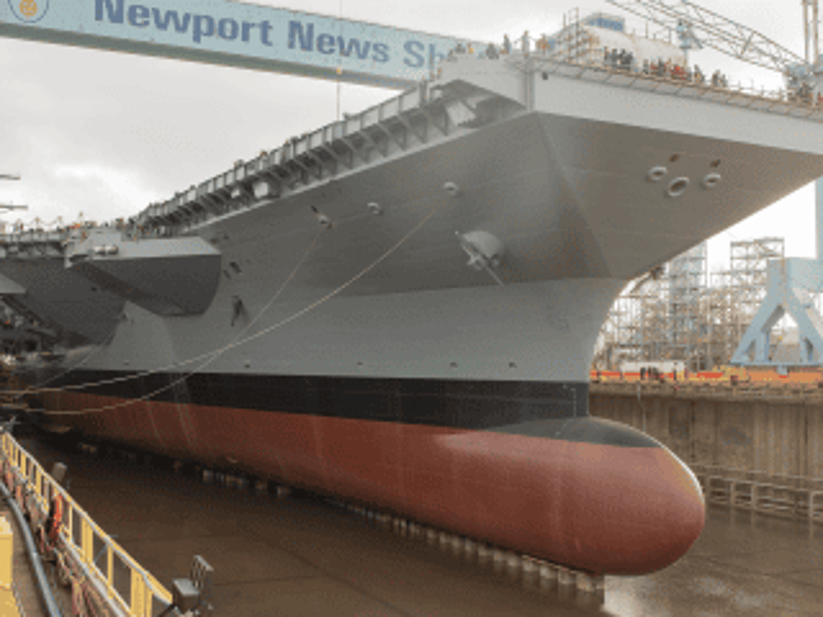 New American Carrier Undergoing Tests