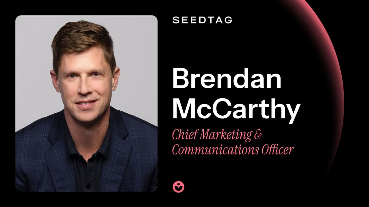 Seedtag Welcomes Brendan McCarthy as Chief Marketing & Communications Officer