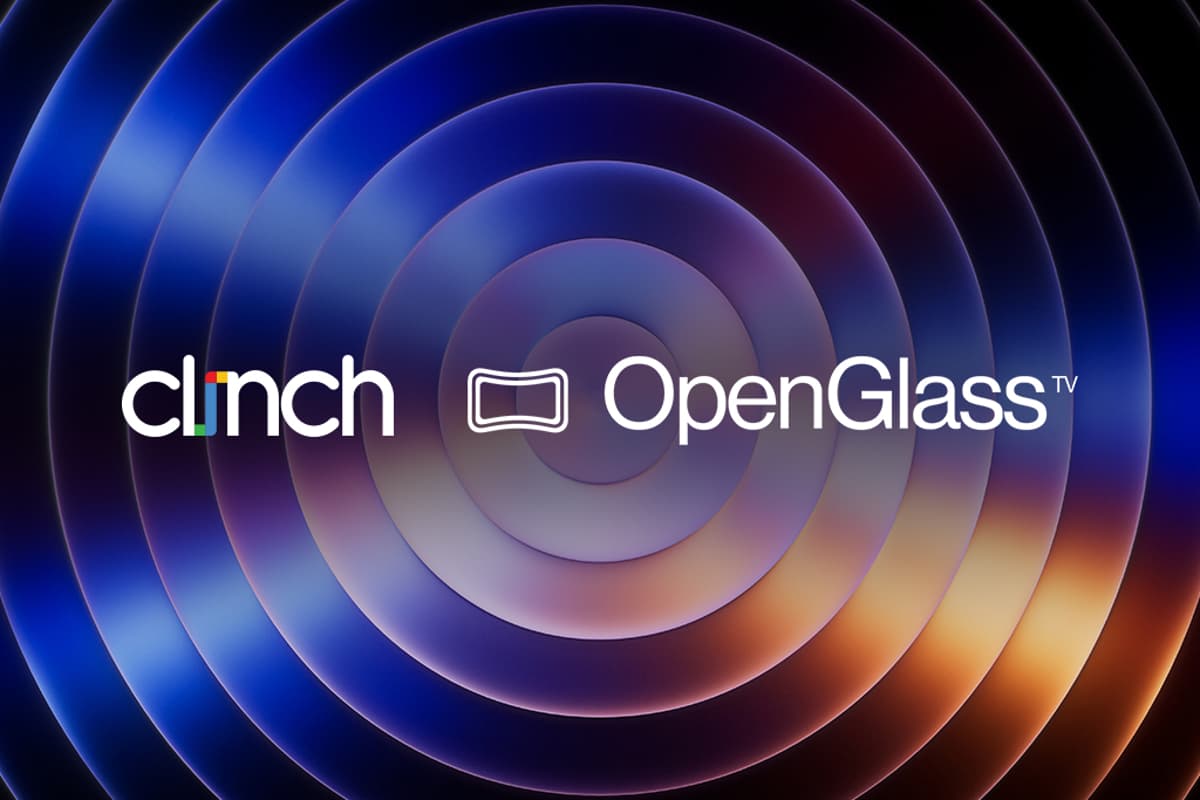 Clinch Brings AI-Driven Creative Personalisation to Pause Ads Through OpenGlass Partnership