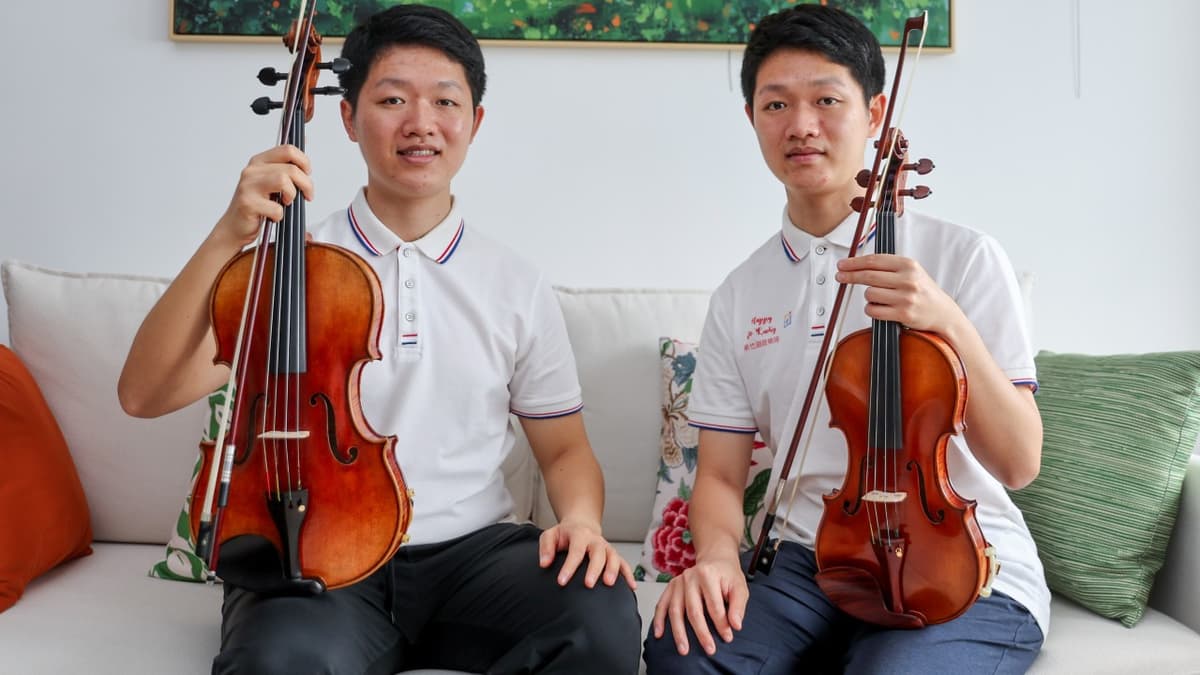 How Autistic Hong Kong Violinist Twins Found Joy and Confidence in Music