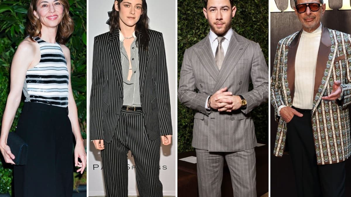 How to Style Like Kristen Stewart, Sofia Coppola, Nick Jonas and Jeff Goldblum