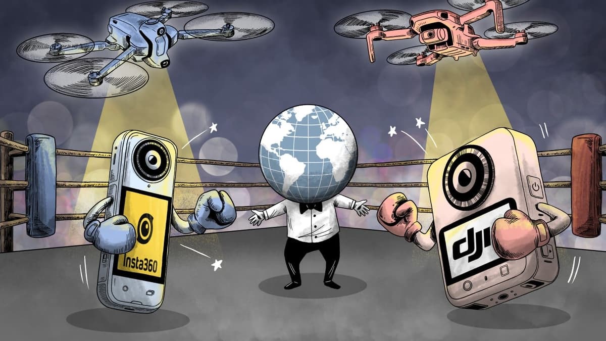 As DJI Duels Insta360, China Sharpens Global Hardware Edge Amid US Scrutiny