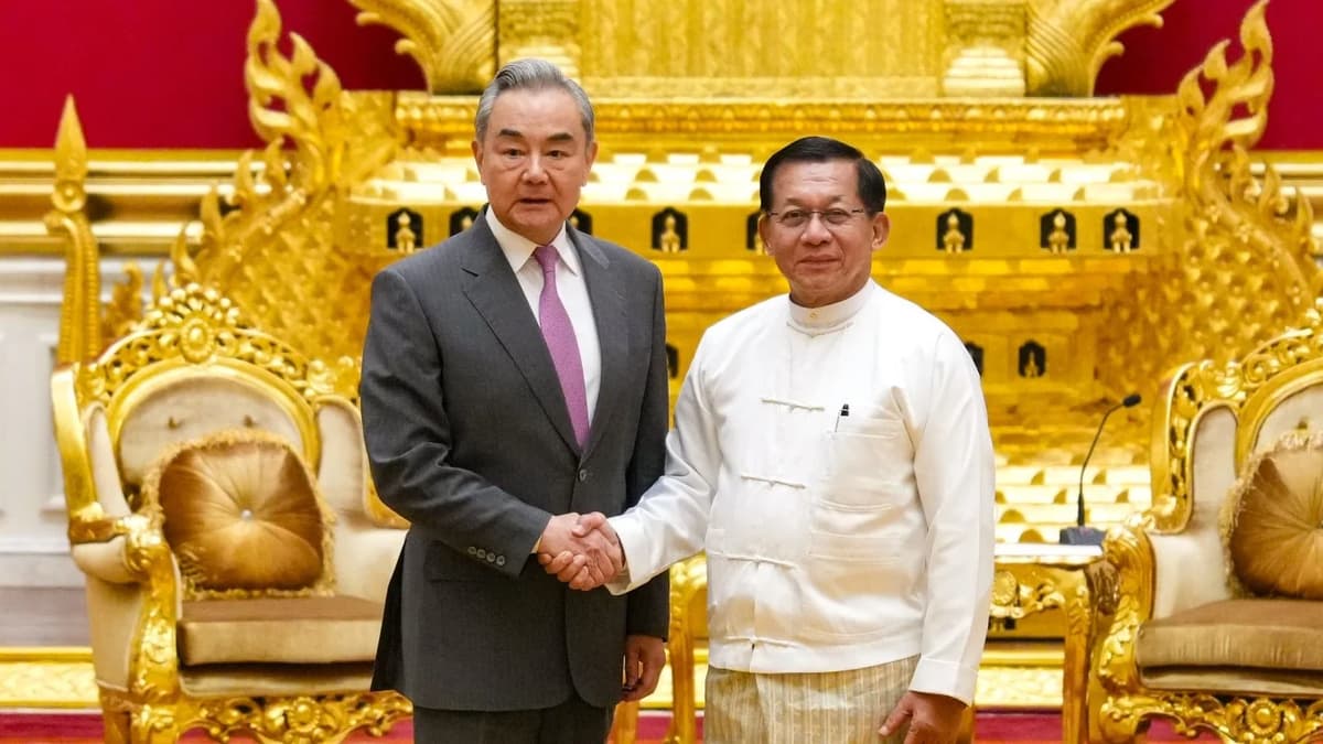 China Backs Myanmar’s Push to Ease Diplomatic Isolation, Stamp Out Telecoms Scams