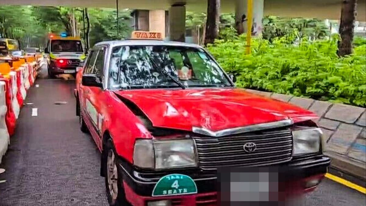 Taxi Driver, 65, Arrested After Crash Kills Pedestrian in Hong Kong