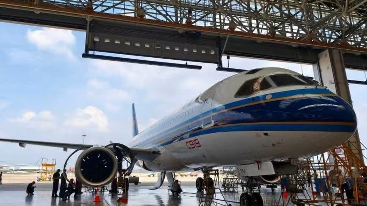 China’s First C919s Get Critical ‘C-Checks’ as European Regulators Watch
