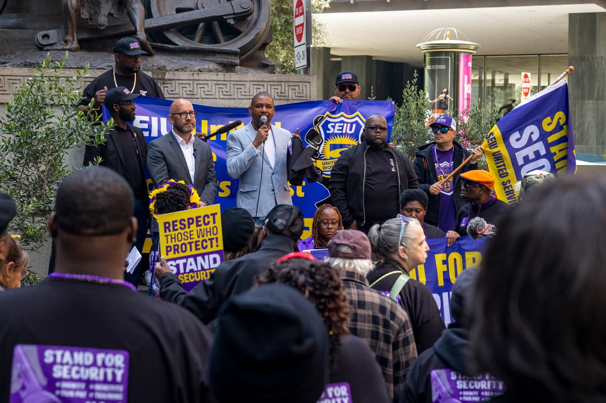Northern California Security Officers Campaign for Better Wages, Training