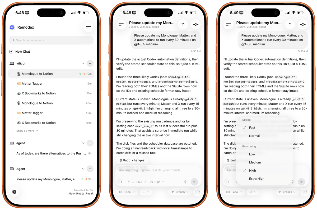 Remodex Is the Best Codex Remote Client for iOS (Until OpenAI Releases an Official Codex Mobile App)