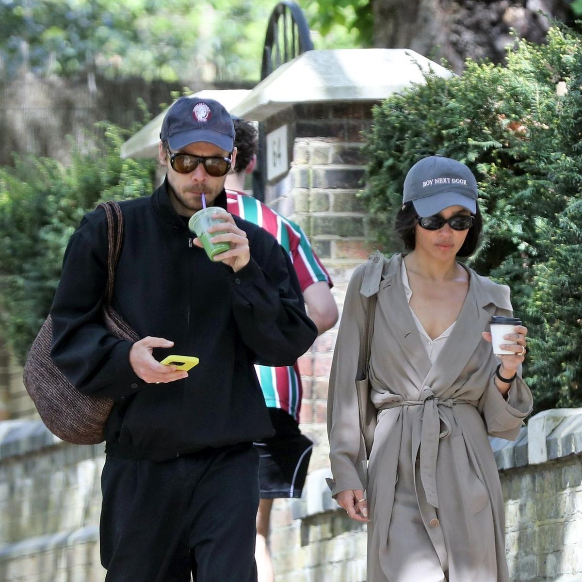 Zoë Kravitz Wore the Cool-Girl Flat-Shoe Trend That's Ideal For Those Long London Walks With Harry Styles