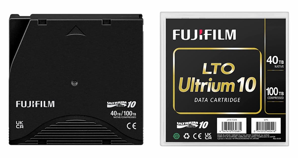 Fujifilm's Epic 40TB Tape Cartridge Is Here - Despite What Elon Musk Says, the Future of Offline Data Storage Looks...