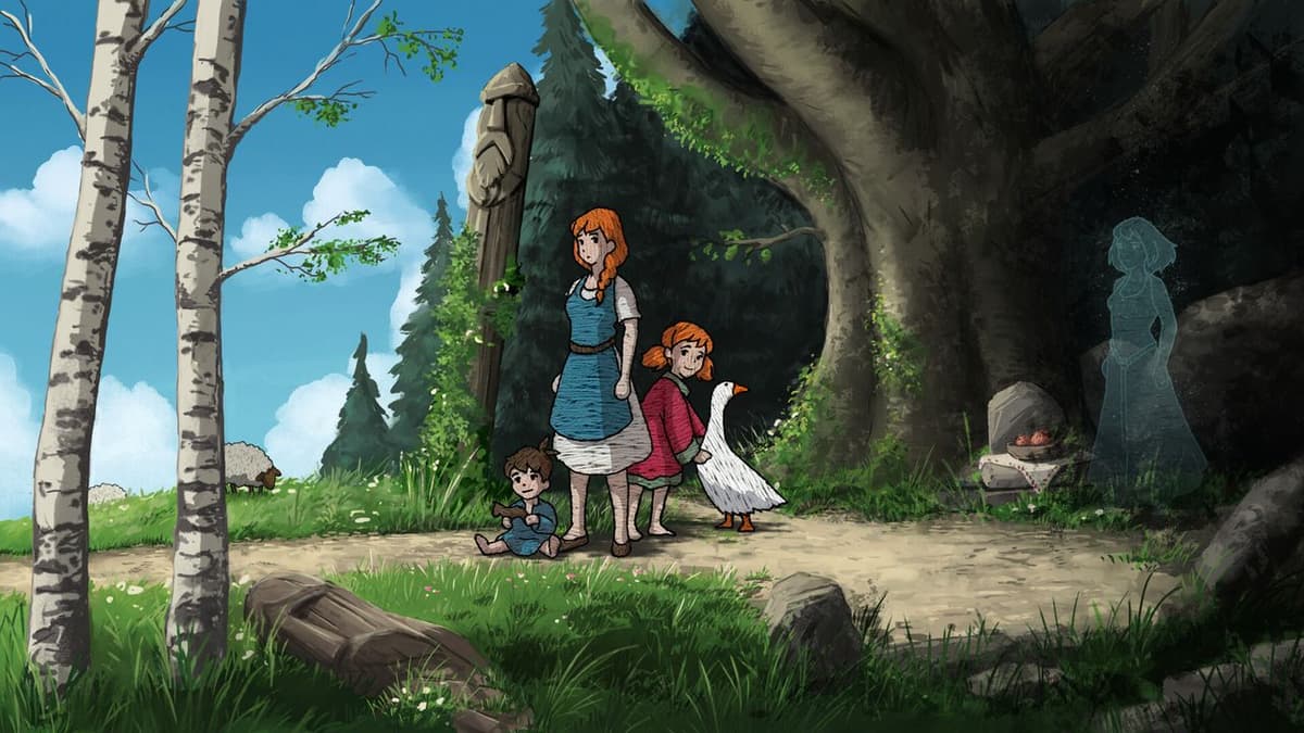 This Hand-Embroidered Medieval Adventure Game Looks Like a Lovely, Chill Time—But I'm Warning You, Don't Be Fooled by Its Pleasant...