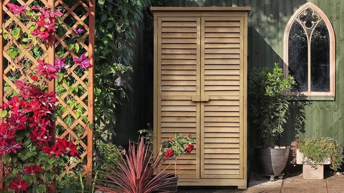Forget Jumbled, Ugly Sheds — These 'Garden Closets' Are Such a Better Size, and Way Less of an Eyesore for...