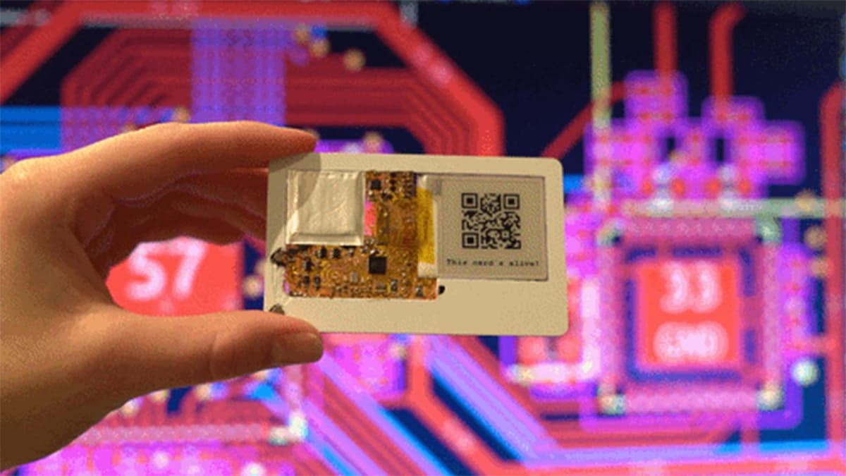 Tiny Credit Card Computer Includes eInk Screen and Is Just 1mm Thick — Muxcard Is Powered by the ESP32-C3 Microcontroller