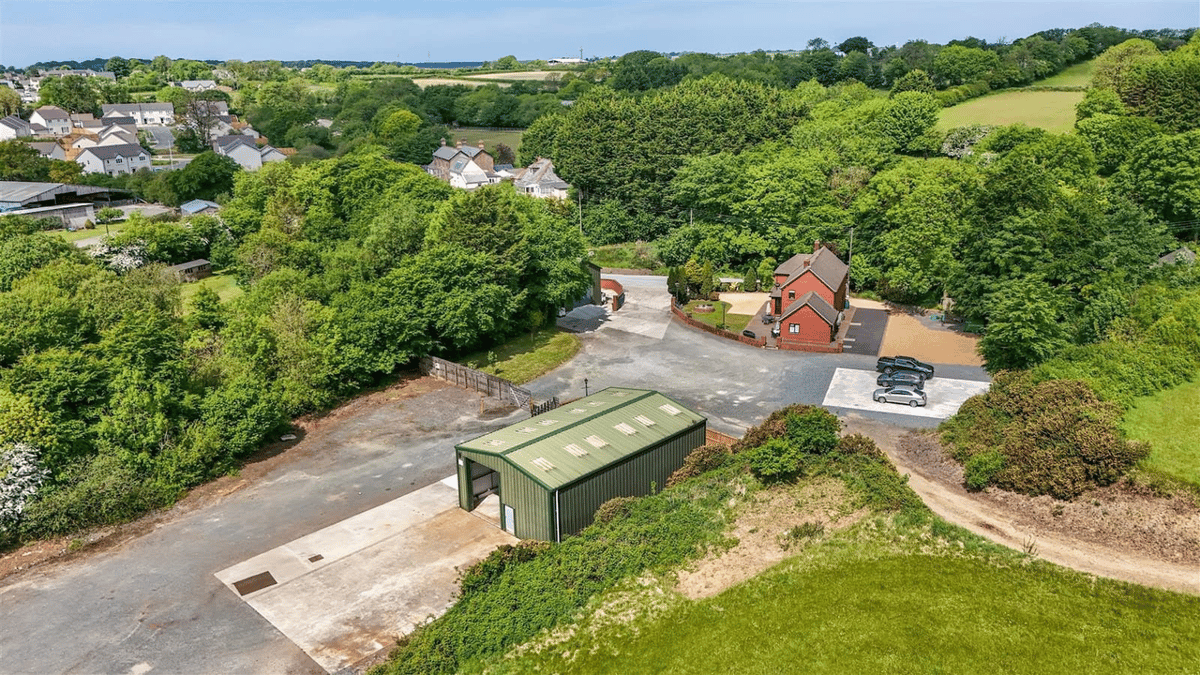 Abandoned Devon Workshop with Plans for Three New Homes Hits Market for £375k