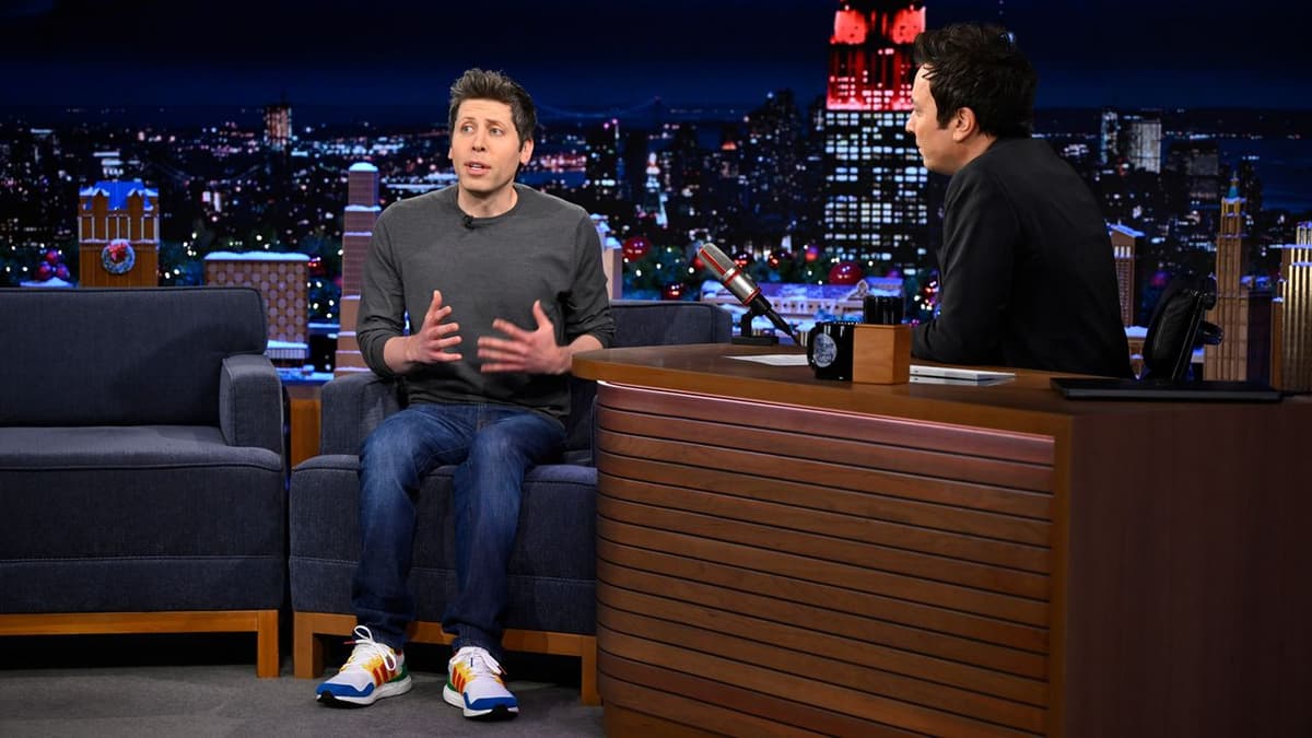 Sam Altman Tells Jimmy Fallon that AI Is the "Equalizing Force" The World Needs