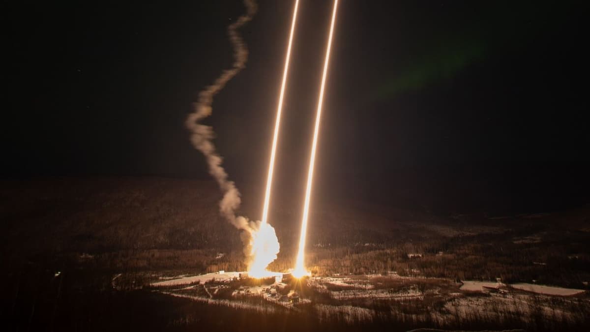 NASA Launches Twin Rocket Missions From Alaska to Study Mysterious Black Auroras