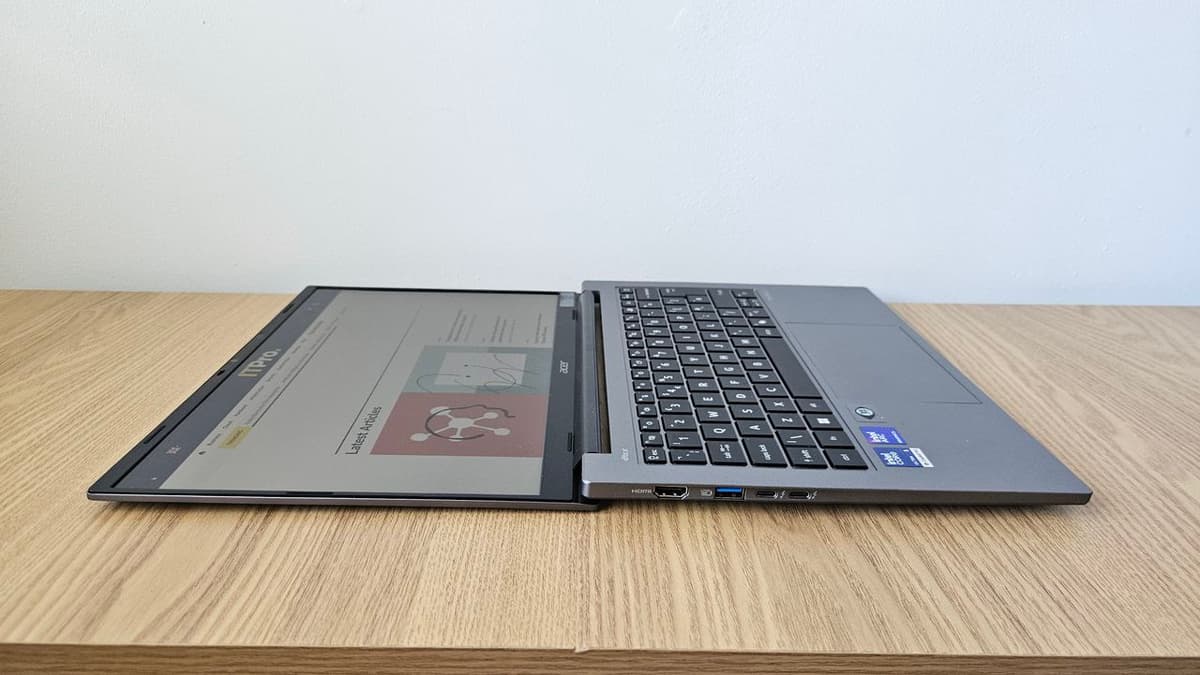 The Acer TravelMate X 14 AI Is a Solid Mid-Range Pick that Strives to Compete with the Heavyweights