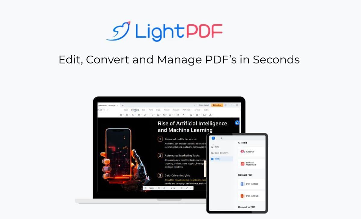 Master PDFs Like a Pro with 30% Off LightPDF