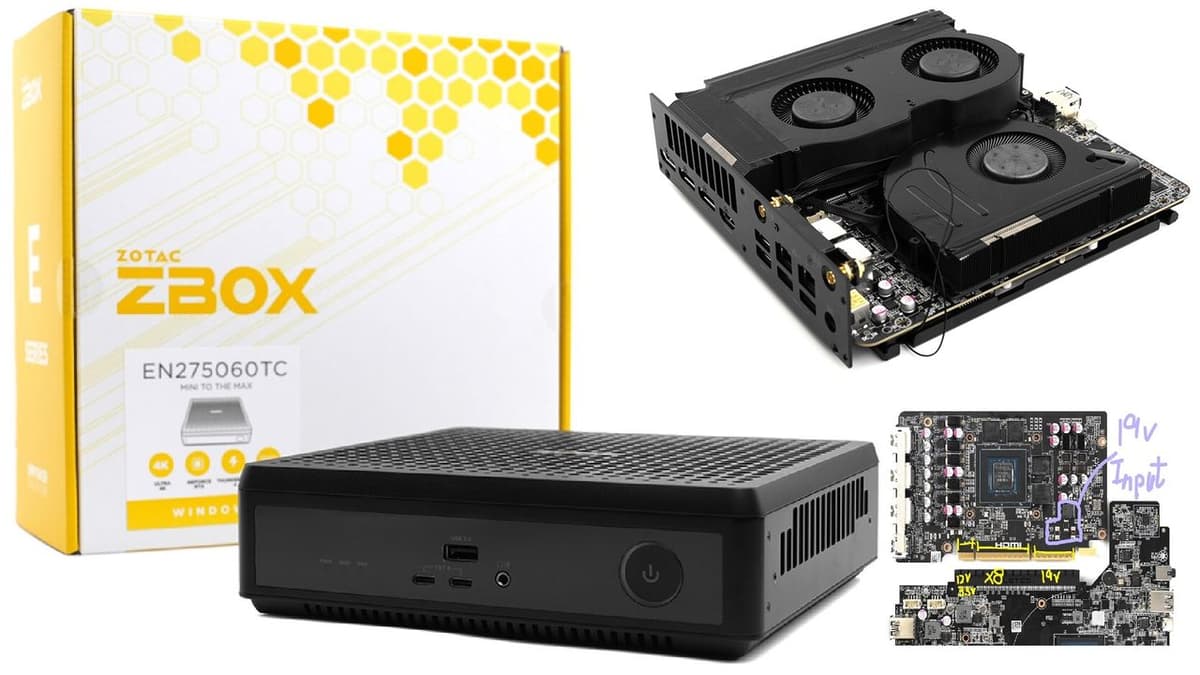 This Zotac Mini PC Has the Most Powerful GPU Ever Bundled in a PC of This Size — 16GB GeForce...