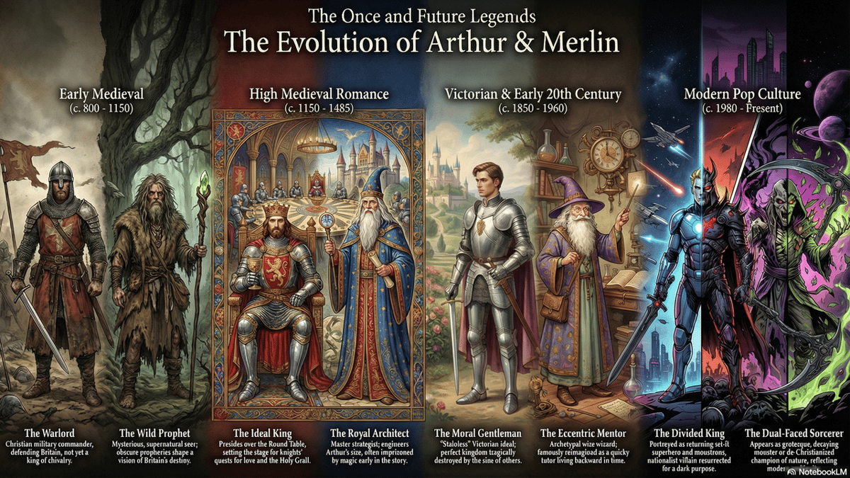 Nano Banana Pro Cast a Design Spell in NotebookLM to Explore the Legend of Camelot