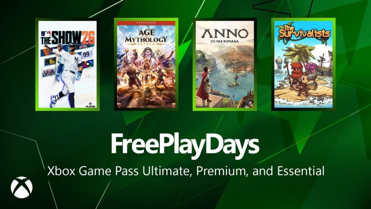 Xbox Free Play Days Has Acquired MLB The Show 26, Age of Mythology: Retold, and More for All Xbox Players...