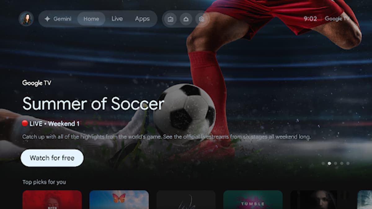 Google TV Launches Soccer Hub, New Voice Command Features