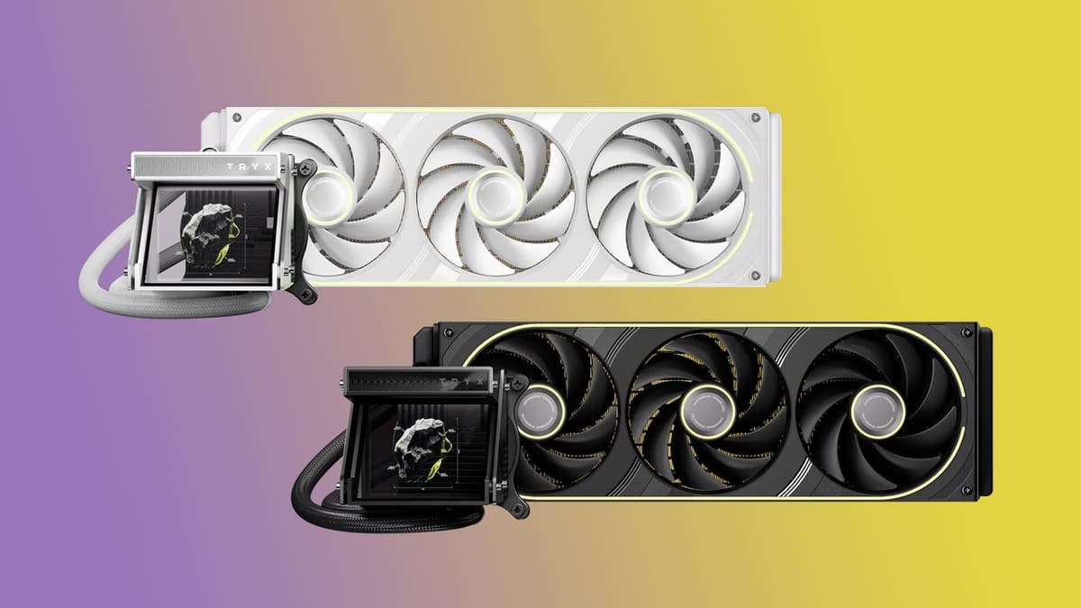 Tryx Launches New Liquid AIO Cooler with Holographic Display — Uses Beam Splitters to Create a Hologram-Like Display Effect Inside...