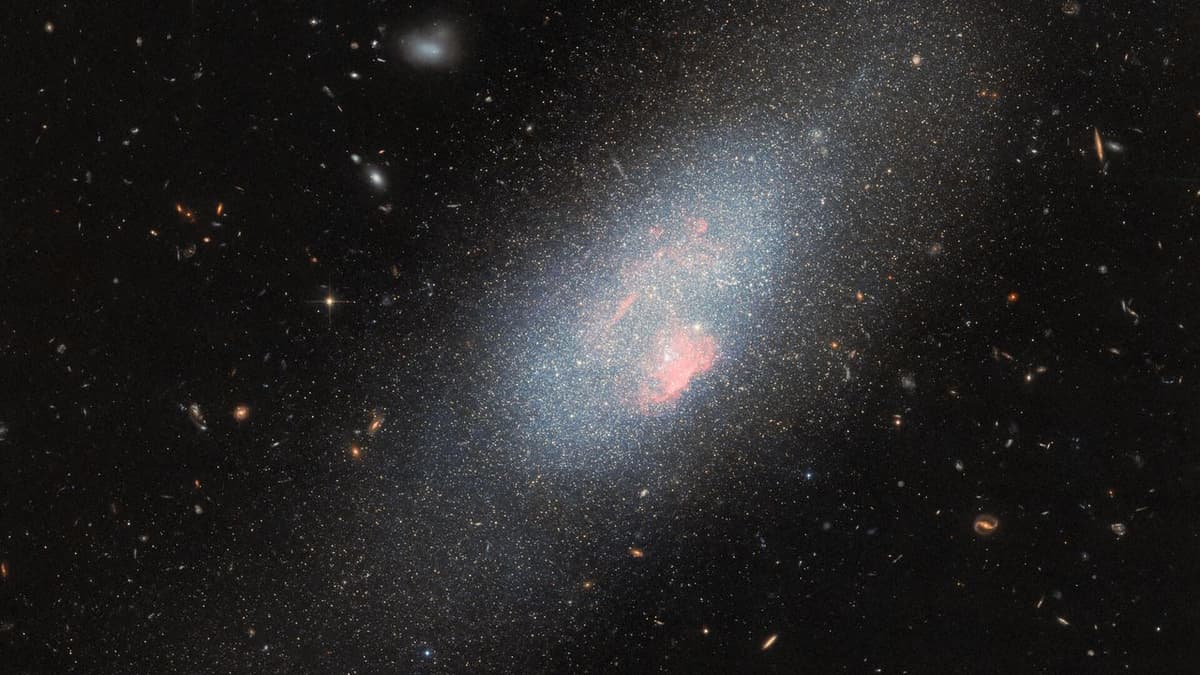 'Dark Subhaloes' May Explain Why Galaxies Seem to Form Pre-Determined Shapes