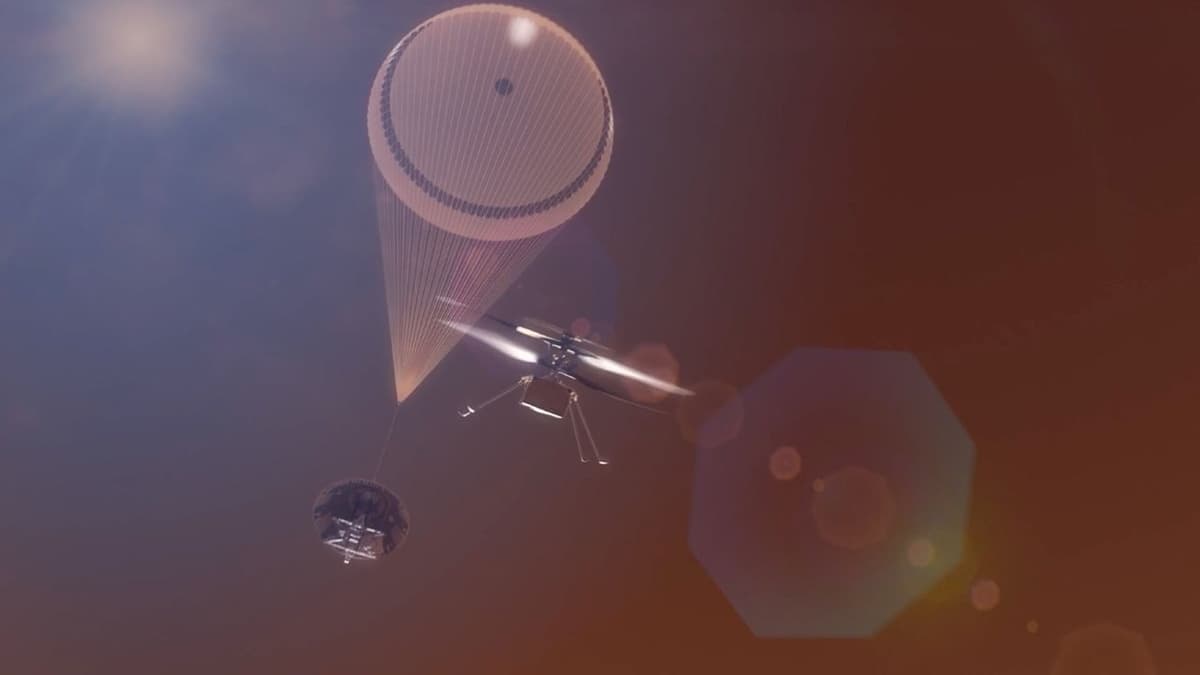 Watch NASA's New Mars Helicopter Rotor Break the Speed of Sound (Video)