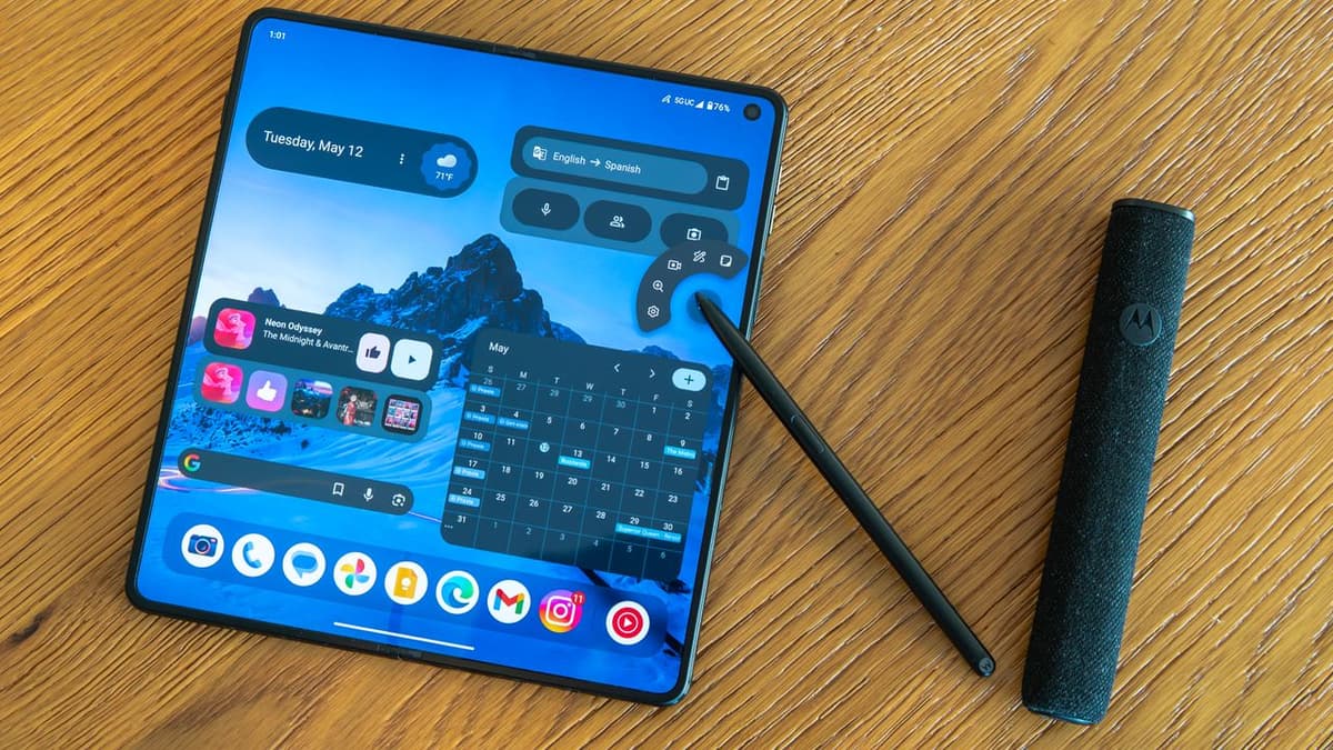6 Things You Can Do with the Moto Pen Ultra on the Razr Fold