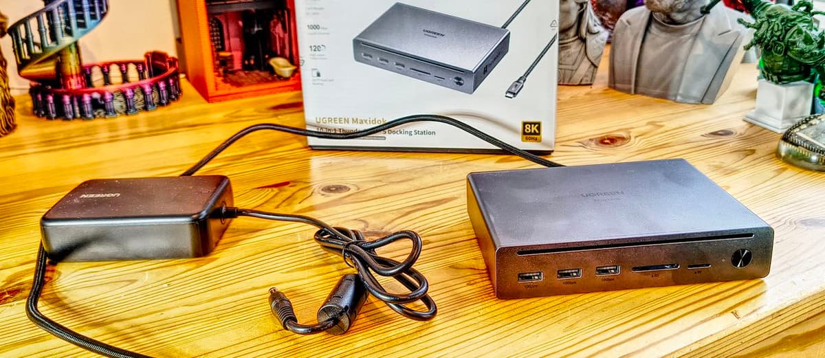 Ugreen Maxidok 10-in-1 Thunderbolt 5 Docking Station Review: Mass-Market Appeal for Those with TB5 or USB4v2 Ports