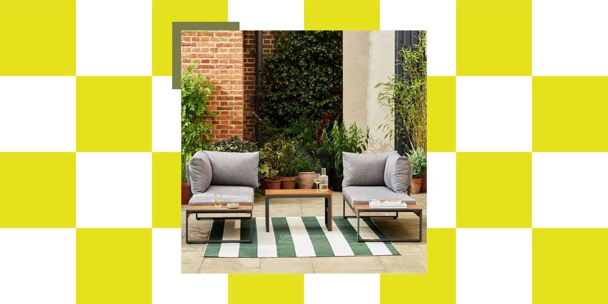 This Clever 'Shape-Shifting' Outdoor Sofa Set Is Essentially Three for the Price of One — Make It Into Sun Loungers,...